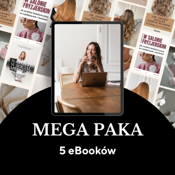 Mega paka 5 eBooków dla Fryzjerów